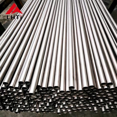 قیمت مناسب لوله تیتانیوم بدون درز ASTM B338 برای مبدل حرارتی OD19.05mm آنلاین