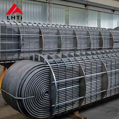 قیمت مناسب لوله تیتانیوم U ASTM B338 برای مبدل حرارتی 1.0mm / 1.2mm آنلاین