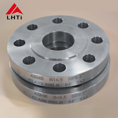 قیمت مناسب ANSI B16.5 Gr1 Gr2 Gr12 Titanium Slip On Flange SO Flange Class 150 SORF چهره بلند شده برای صنایع تصفیه آب آنلاین