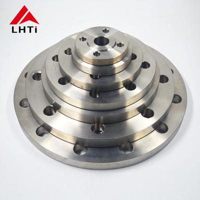 قیمت مناسب ساخت و ساز EN1092-01 RF SO Hubbed Slip On Flange Gr2 Gr5 Gr7 برای صنایع شیمیایی آنلاین