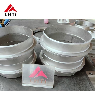 قیمت مناسب DIN86030 تیتانیوم Hubbed Slip On Flanges Flat Flange RF FF چهره بلند شده Ti Gr 2 Gr5 Gr7 آنلاین