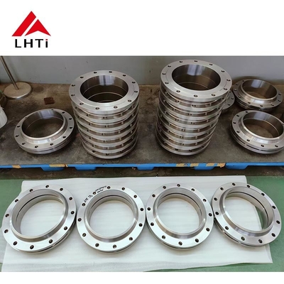 قیمت مناسب ASME B16.5 SO Flange Gr1 Gr2 Gr5 Titanium Slip On Flange کلاس 300 SORF چهره بلند شده برای مدیریت آب آنلاین