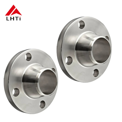 قیمت مناسب ASME B16.5 تیتانیوم Gr2 Gr5 فلج گردن جوشکاری WN فلج صورت بالا کلاس 150 برای برنامه های کاربردی سیستم تامین آب آنلاین