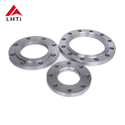 قیمت مناسب EN1092-01 Gr1 Gr2 Gr5 فلنج صفحه تیتانیوم فلنج مسطح PN 10 برای لوله های صنعتی در محیط های خوردگی آنلاین