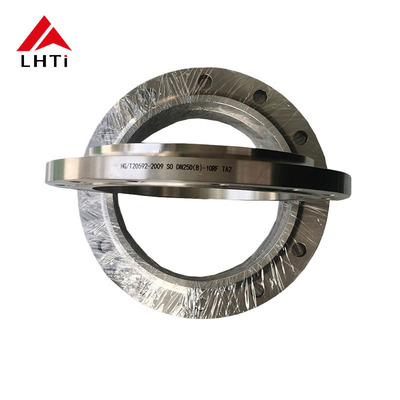 قیمت مناسب ASME Slip On Flange Gr1 Gr2 Gr5 Ti کلاس 300 SORF چهره بلند برای کاربردهای نفت و گاز آنلاین
