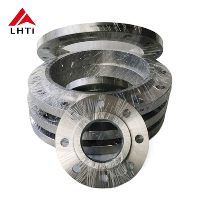 قیمت مناسب Ti کلاس 150 ASME B16.5 تیتانیوم Gr1 Gr2 فلنج های صفحه ی بلند شده برای کاربردهای شیمیایی آنلاین
