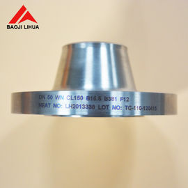 قیمت مناسب فلنج گردن جوش تیتانیوم خالص Gr1 Gr2 ASME B16.5 مقاوم در برابر خوردگی آنلاین