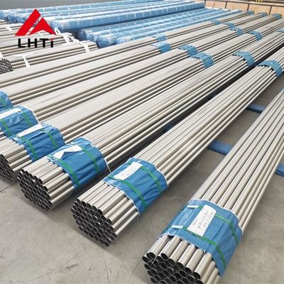 قیمت مناسب لوله های کندانسور تیتانیوم جوش داده شده ASME لوله مبدل حرارتی تیتانیوم Gr1 آنلاین