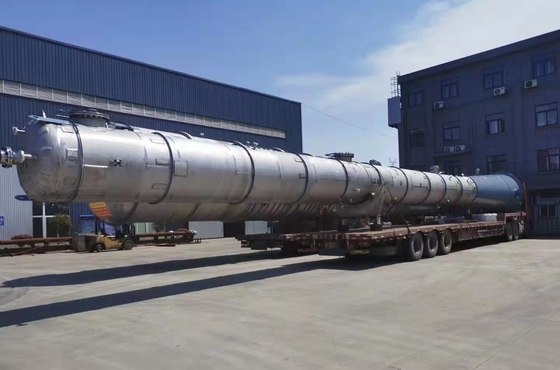 قیمت مناسب مبدل حرارتی لوله تیتانیوم صنعتی ASME 3.0MPa 2.5m/S آنلاین