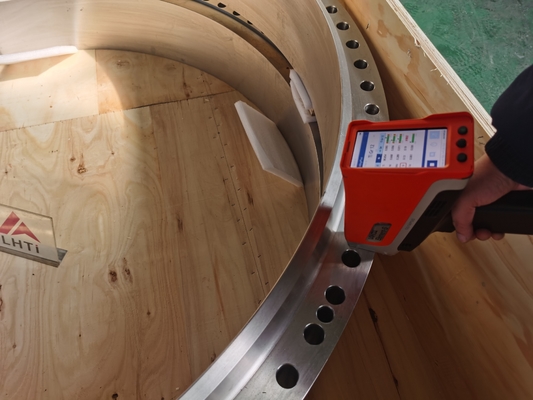 قیمت مناسب ANSI B16.5 Gr12 Titanium Weld Neck Wn Rf Flange High Yelled Strength آنلاین