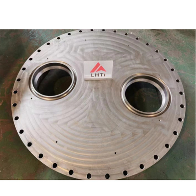 قیمت مناسب فلنج کور تیتانیوم متالورژیک شیمیایی با محفظه پوسته کانال UNS 32750 آنلاین