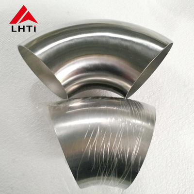 قیمت مناسب 1.75 اینچ 90 درجه CP2 اگزوز تیتانیوم زانویی 45 X1mm آنلاین