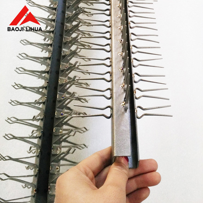 قیمت مناسب گیره قفسه سیم تیتانیوم صیقلی خالص Gr2 برای Andized ASTM B863 آنلاین