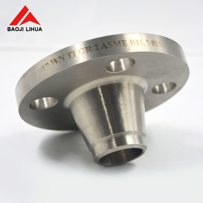 قیمت مناسب فلنج حلقه گردن جوش تیتانیوم درجه 2 WNRF ASME SB381 آنلاین