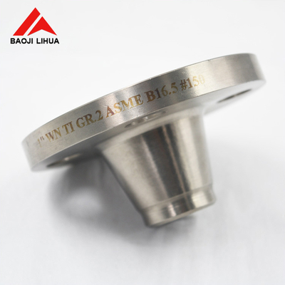 قیمت مناسب فلنج گردن جوشی رو به بالا تیتانیوم Gr2 WN ASME B16.5 UNS R50400 آنلاین
