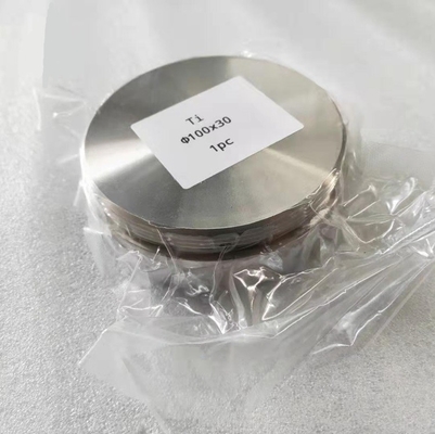 قیمت مناسب درجه 1 درجه 2 درجه 5 TiAl آلیاژ تیتانیوم Titanium Sputtering Target آنلاین