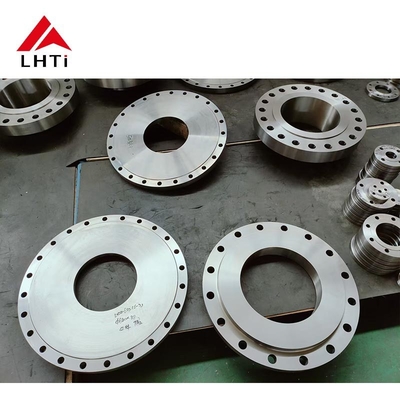 قیمت مناسب استاندارد اروپایی EN1092-01Gr1 Gr5 Gr7 فلنج صفحه ای تیتانیوم فلنج مسطح PN 5 PN 10 برای سیستم های لوله کشی آنلاین