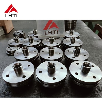 قیمت مناسب EN1092-01 Gr2 Gr5 Gr7 فلنج صفحه تیتانیوم فلنج مسطح PN 5-PN 25 برای لوله های صنعتی در محیط های خوردگی آنلاین