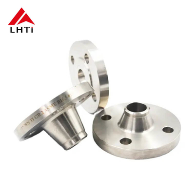 قیمت مناسب ASME B16.5 کلاس 150 Gr1 Gr2 Gr7 WNRF فلنج های گردن جوش صورت بالا برای سیستم های لوله کشی آنلاین