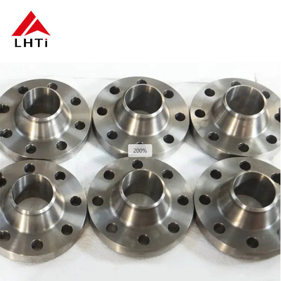 قیمت مناسب فلنج گردن جوش تیتانیوم RFWN ASME B16.5 گردن جوش صورت بالا کلاس 150 برای کاربردهای شیمیایی آنلاین