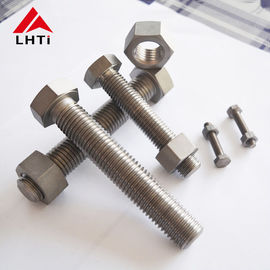 قیمت مناسب پیچ و مهره تیتانیوم Gr2 Gr5 سر شش گوش 1/4''-20 TPI 1'' ASME ANSI B18.2.1 آنلاین