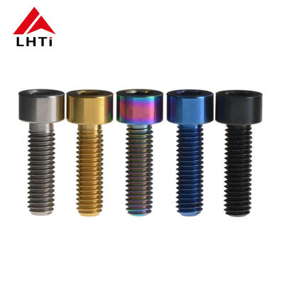 قیمت مناسب پیچ درپوش سوکت شش گوش تیتانیوم فورج M6 Gr2 DIN912 آنلاین