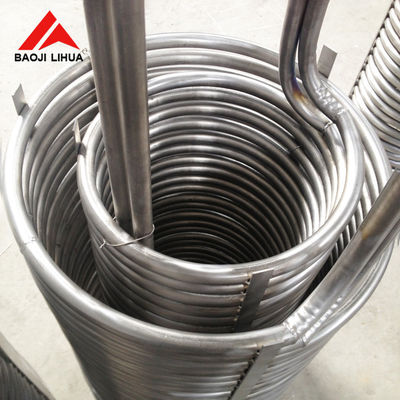 قیمت مناسب سیم پیچ لوله تیتانیوم مبدل حرارتی بدون درز OD 6 میلی متر ASTM B862 آنلاین