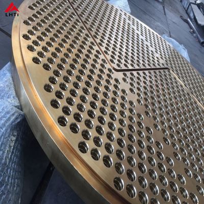 قیمت مناسب ASME B265 تجهیزات تیتانیوم صفحه لوله تیتانیوم برای مبدل حرارتی آنلاین