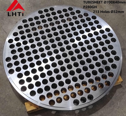 قیمت مناسب Gr5 مبدل حرارتی تجهیزات تیتانیوم ورق تیتانیوم فورج شده ASTM B265 آنلاین