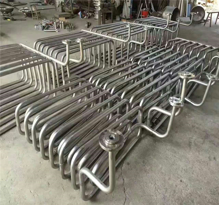 قیمت مناسب کویل های تبخیر کننده آکواریوم تیتانیوم تبادل حرارتی OD 6MM ASTM B337 آنلاین