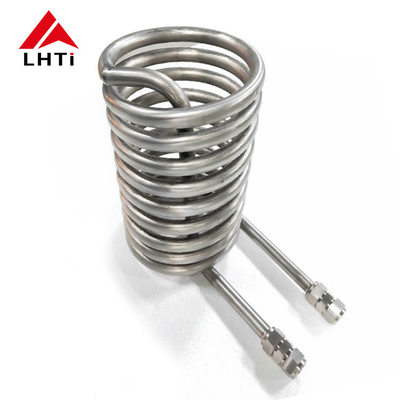 قیمت مناسب کویل خنک کننده آب مخزن بدون درز ASTM پولیش شده برای مبدل کولر آبی 50 میلی متری آنلاین