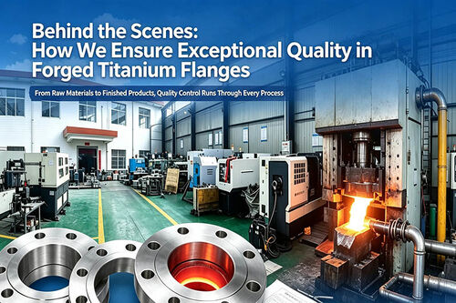 آخرین وبلاگ های شرکت در مورد Behind the Scenes at Lihua titanium: How We Ensure the Exceptional Quality of Forged Titanium Flanges