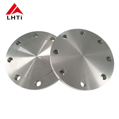 قیمت مناسب ASME B16.5 RF Gr5 تیتانیوم فلنج کور 1/6 کلاس 150 با سوراخ رشته ای آنلاین