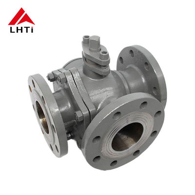 قیمت مناسب شیر توپی سه راهه ASME B16.34 شیر توپی تیتانیوم TA2 آنلاین