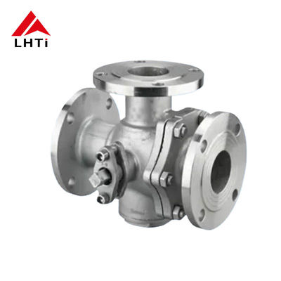 قیمت مناسب شیرهای توپی تیتانیومی Gr2 DN 15 کلاس 150-2500 فلنجی شیر توپی برای تصفیه آب آنلاین